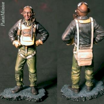 WWII Pilot by PaintMinion