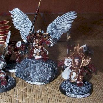 Daemonhunters Grand Master and retinue by KLK