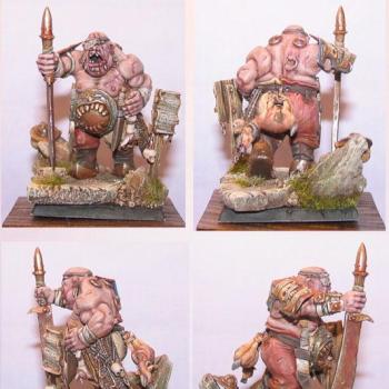 My GD entry: category  Fantasy monster "Ogre maneater" by King Kender