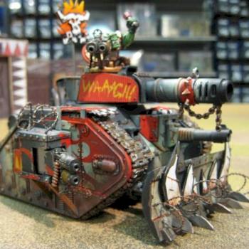 Looted Ork Leman Russ by pacmanman