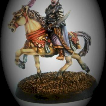 MOUNTED ELROND by PAINTONY