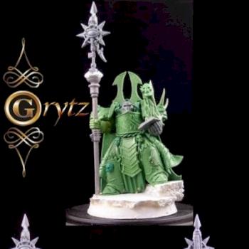 Tzentch Lord 28mm scale by GRYTZminis