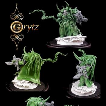 Slaanesh Lord 28mm scale by GRYTZminis