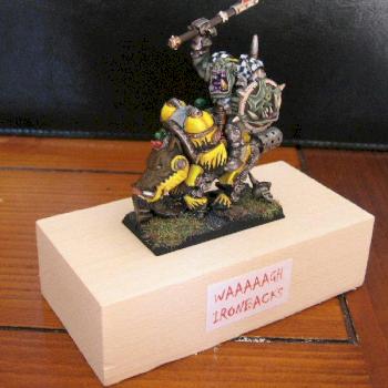 Orc Warboss on Ironbacked boar by Vogon