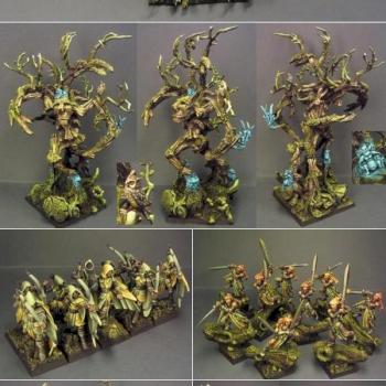 Wood Elf army by nomic