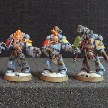 Space Wolves-Wolf Guard Pack by izzy_40k_painting