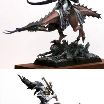 Slaanesh Siren Song, WH single Golden Demon Germany by GeOrc