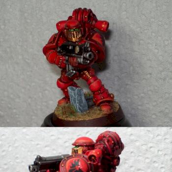 Pre Heresy Mk II Blood Angels by DarianZG