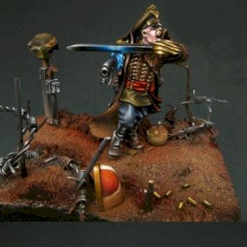 Imperial Guard Commissar by Flameon