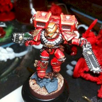 Blood Angels Vanguard Veteran by DarianZG