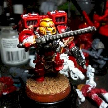 Blood Angels Assault Marine by DarianZG