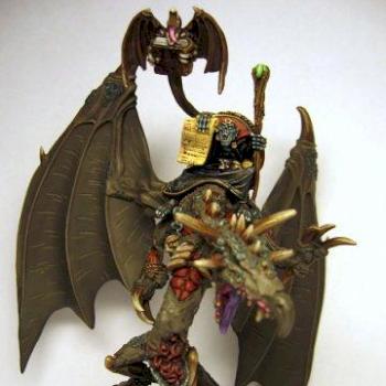 Vampire Counts Zacharias on Zombie Dragon by paganinin