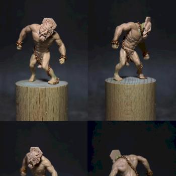 Blood Bowl Kamate Warrior by Thantor