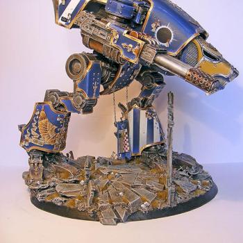 Legio Astorum Warhound Titan by DarkEyeStudios