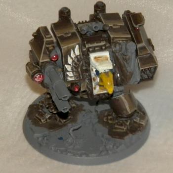 Space Marine Dreadnought Conversion by cannon_fodder