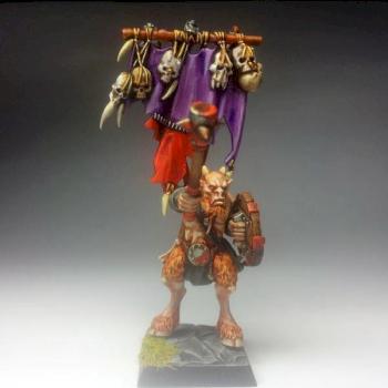 Ungor standard bearer - Conversion by Edghar