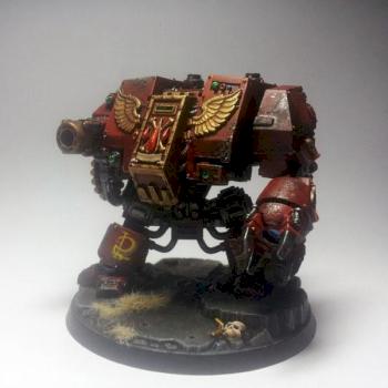 Blood Angels Dreadnought by Edghar