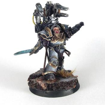 Autek Mor Iron Father Praetor of the Iron Hands Legion by lilloser