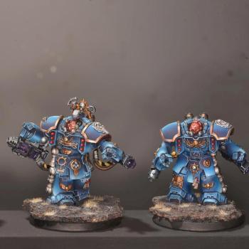 Space Marine Centurion Squad by PintorDeMiniaturas