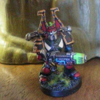 Iron Warrior Khrone warrior view 4 by Outlanders