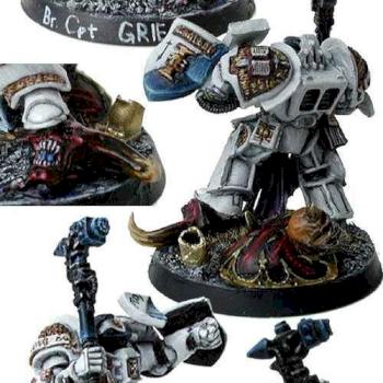 Grey Knight Brother Captain Grieg by ravenwing