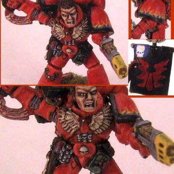 Blood Angel Veteran Sergeant by Captain of Moria