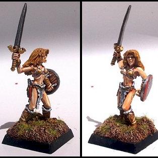 Barbarian Girl by hikari