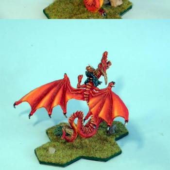 Imperial Dragonrider 15mm Scale by Digamma