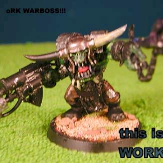 ork warboss by Olov