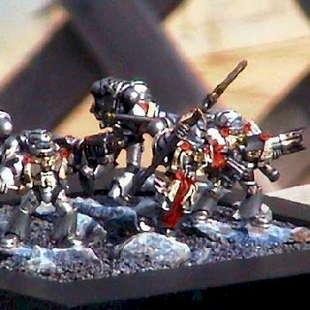 MY 1st Grey Knight Squad by rychwa