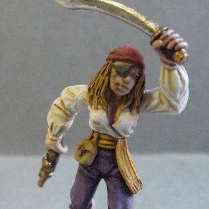 Patched Female Pirate (Mini-of-the-Week #6) by No Such Agency