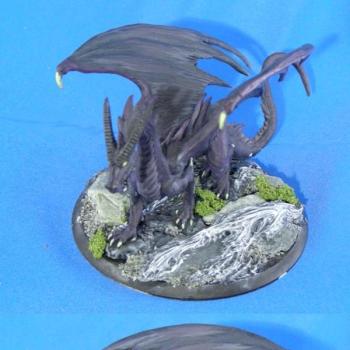 Shadow Dragon on a hand made Base by Lord Roberts