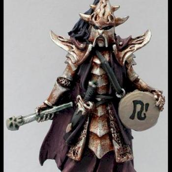 Dark Elf Black Guard Musician by Guardsman