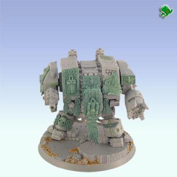 Dark Angels Dreadnought by leprechaun studio