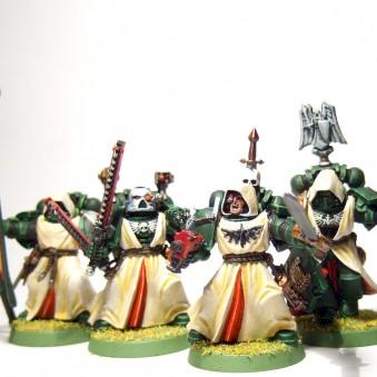 dark angels command squad by capt mannering