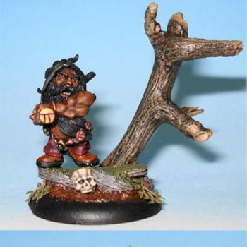 The Black Dwarf- Iron Painter 3 round 1 entry by OrkyDave