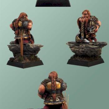 Dwarf Lord with Great Weapon by Galkir