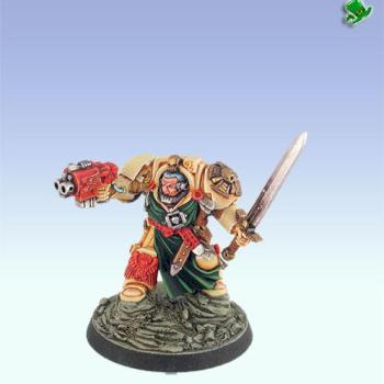 Dark Angels Deathwing Captain by leprechaun studio