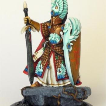 Warhammer High Elve Champion by bile