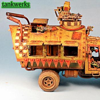 the gypsy waggon (ork trukk) by tkat