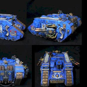 Marneus Calgars landraider by ichibanpainting