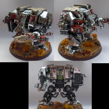 Grey Knights Dreadnought by Vermillion_