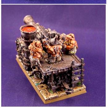 Dwarf Magma Cannon by dr willetts workshop