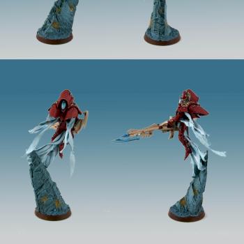 FW Eldar Irillyth Lord of Shadow Spectres by Rose Model Art