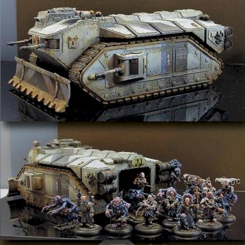 Crassus Assault Tranport/ Genestealer Limo by MajorTom11