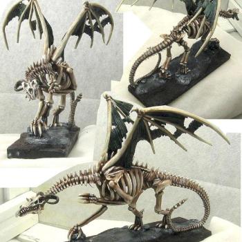 Skeletal Dragon by rakath