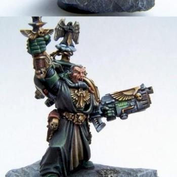 Dark Angels Master Azrael by Lunchbox by Golden Toadstool