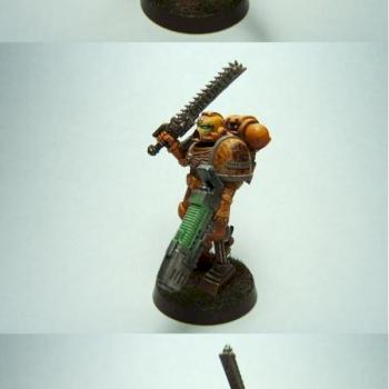 Imperial Fist Veteran by Malleus