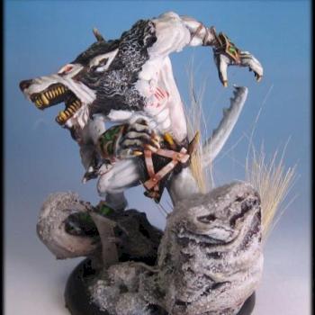 Circle Orboros Warp Wolf by garka