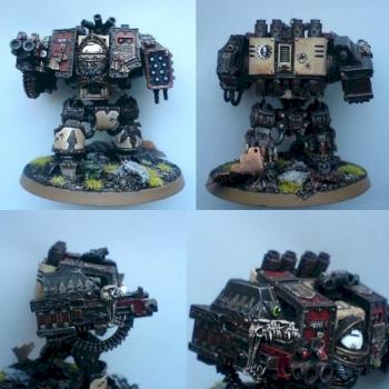 forgeworld space marine dreadnought by bamcky2k